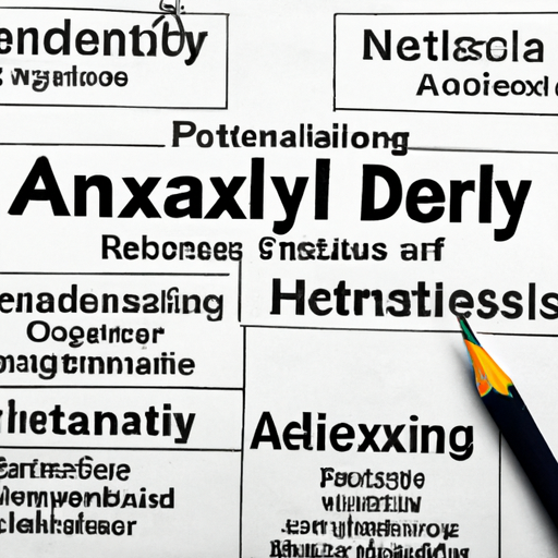 Health Overview Illustration -Generalized Anxiety Disorder